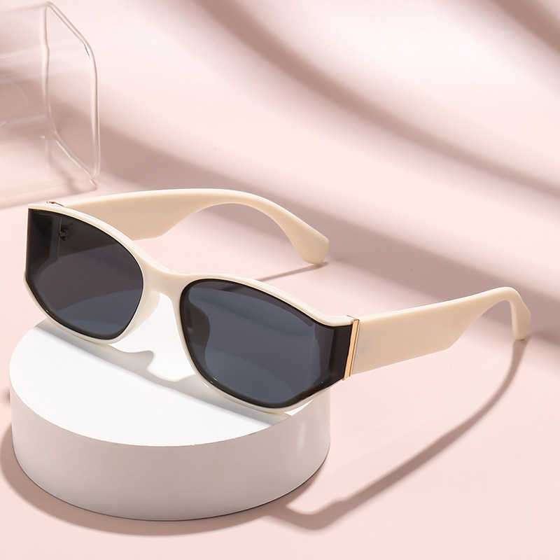 Tinted Lens Trendy Vintage Sunglasses, Square Frame Sunglasses for Everyday Use, Fashion Sunglasses for Outdoor Activities, Valentine's Day Gift