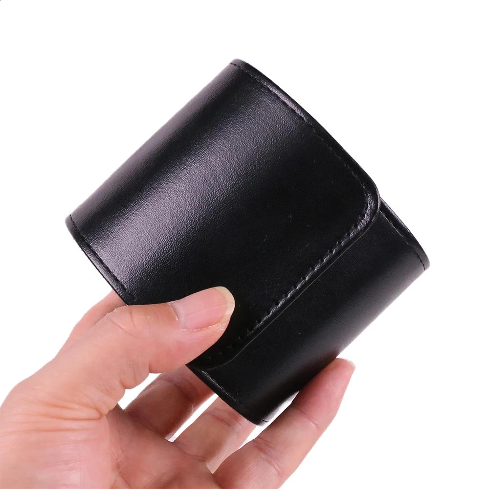 Wholesale Custom Portable Single Watch Travel Roll Organizer Packing Leatherette Storage Case Box Packaging 250912