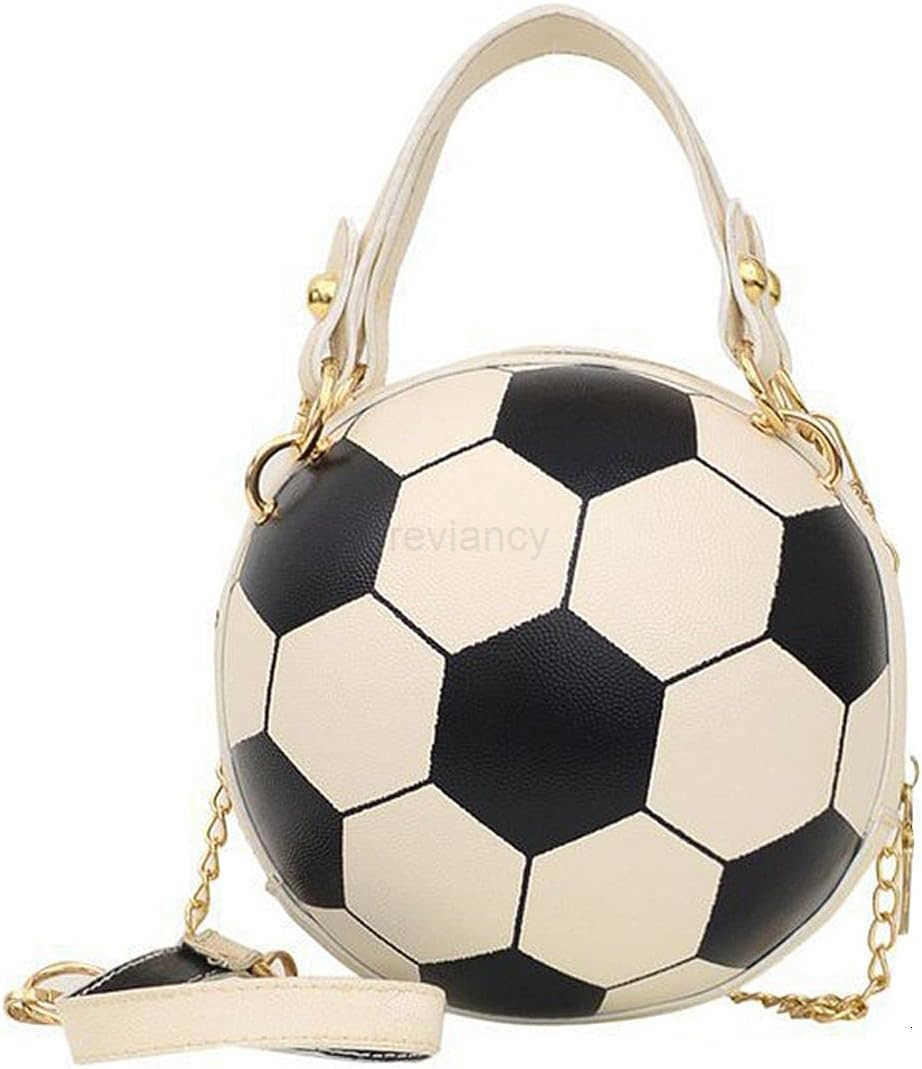 Basketball Shaped Cross Body Bag Round Handbag PU Leather Messenger Shoulder Bag Personality Purses for WomenW250913