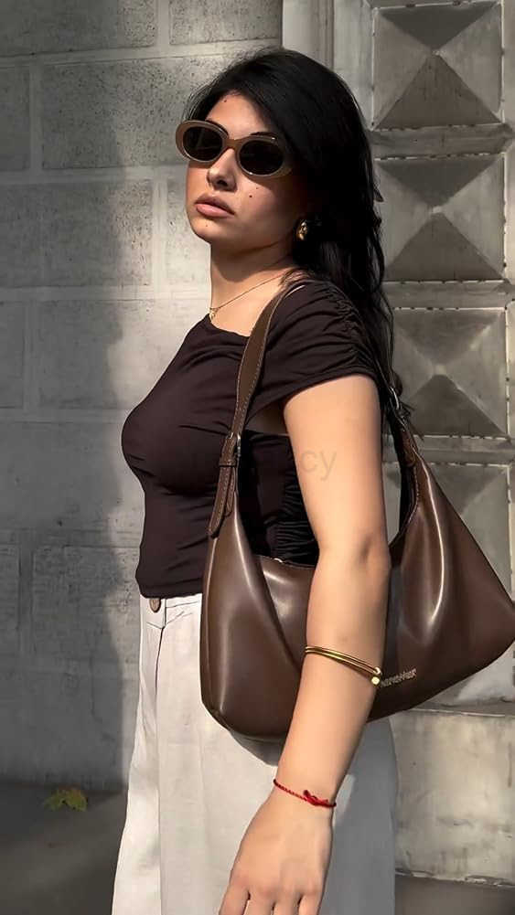 Shoulder Purses for Women Crescent Hobo Bags Trendy PursesW250913