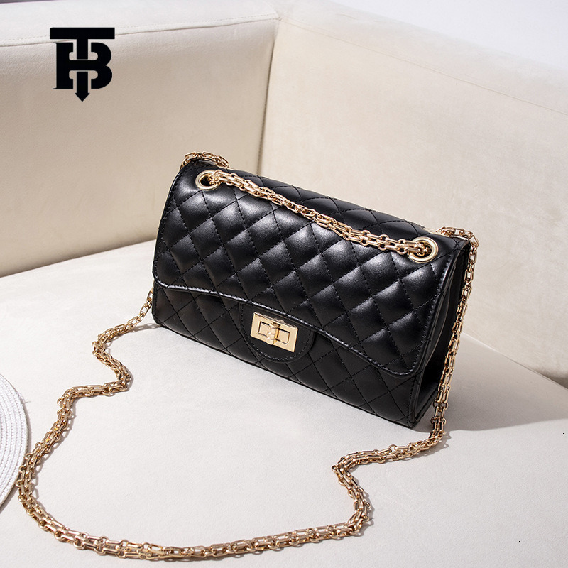 TB BHULAMTE Designer 2025 European And American New Fashion Trend Quilted Chain Bag Chanel Style Women's Bag Single Shoulder Crossbody Bag Women&