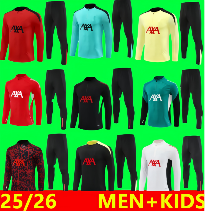 25 26 football chandal tracksuits training survetement foot kit retro 24/25 Mixed Team Soccer Jerseys football mens and kids maillot camisetas tuta uomo calcio
