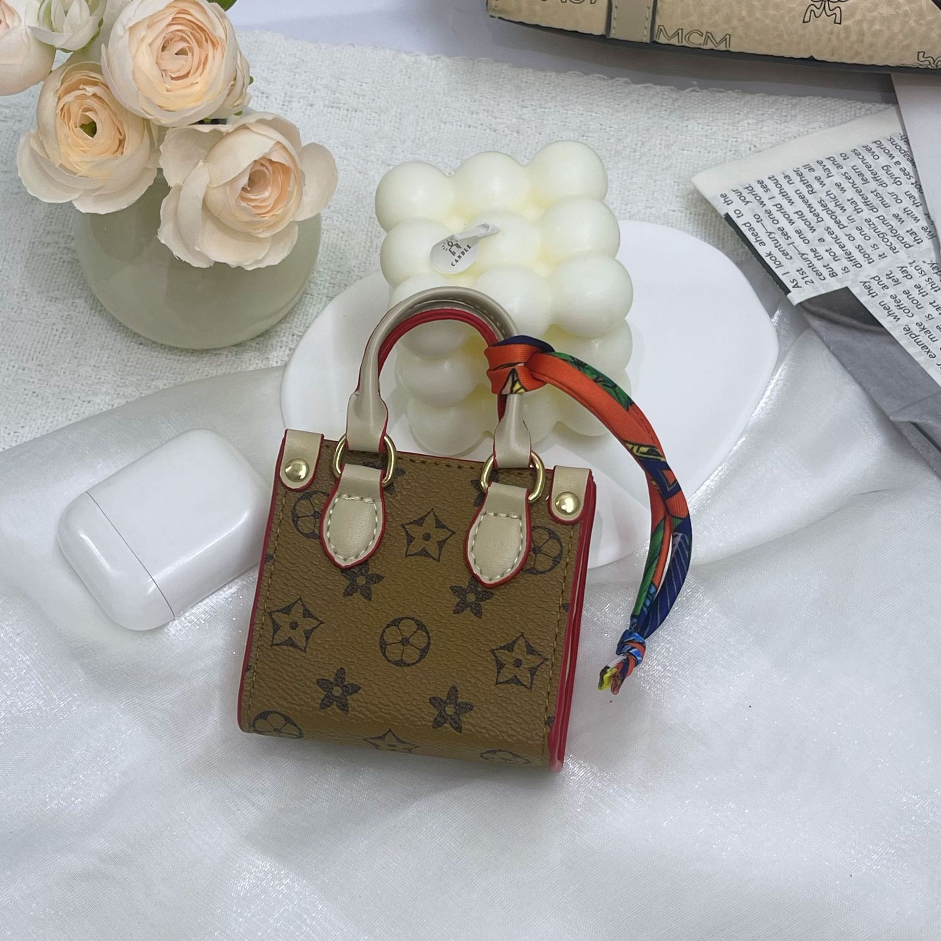 Designer Bag Tote Bag Mini Coin Purse Mini Bag Pendant Earphone Case Key Bag Car Hanging Ornament Surprise Baby Mini Bag free shipping