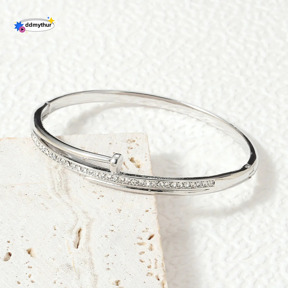 Bracelet Designer jewelry for women Creative Fashion with Extendable Clasp Copper Micro Inlaid Zirconia Stud Bracelets Holiday vacation gifts ddmythur