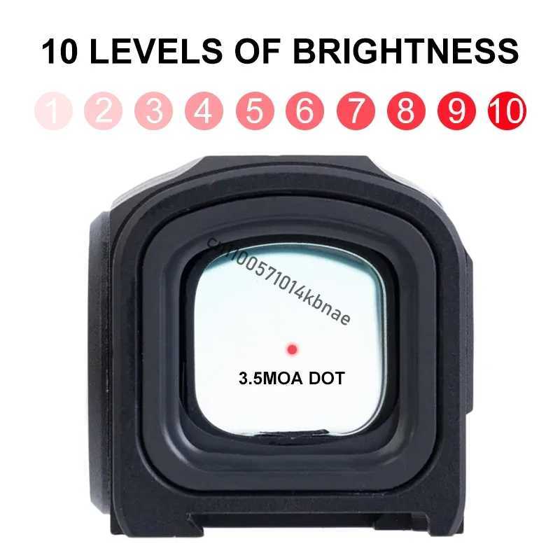 P2 Fully Enclosed Red Dot Sights Glock MOS Sight Pistol Handgun Optic Reflex Holographic Sight Rifle Scope Collimator 20mm RailW250913