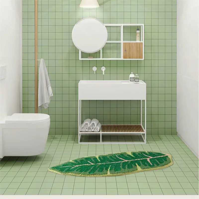 Super Soft Bedside Carpet Irregular Moss Pattern AntiSlip Fluffy Bathroom Mats Absorbent Kitchen Floor Rug Shaggy Carpet Home C250913