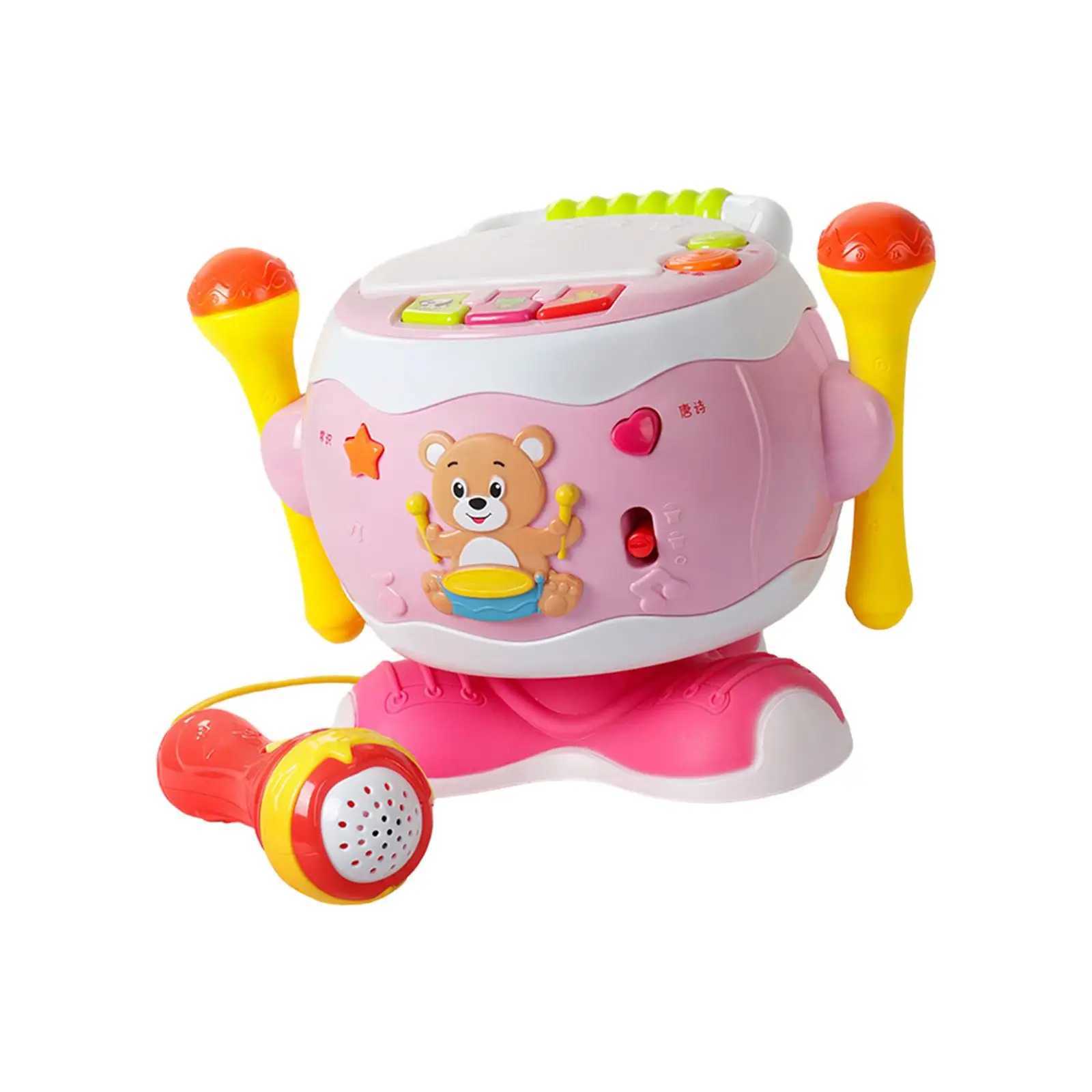 Baby Drum Childrens Hand Beat Drum for Kids 1 2 3 4 Year Old Children C250913