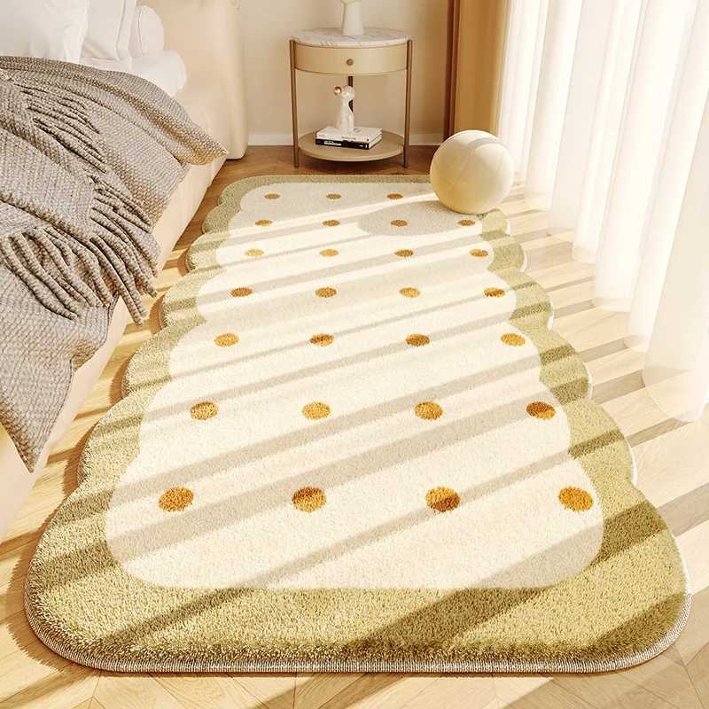 Girl imitates cashmere living room carpet alien princess bedroom bedside carpet dressing room bay window floor mat C250913