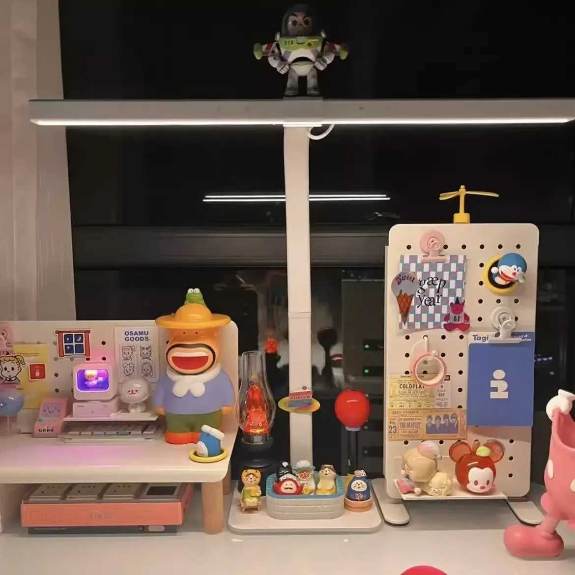 Night Lights Cartoon Anime Flame Lamp Vintage Flame Casifa Night Light Cartoon Anime Flame Home Desktop Decoration Table Lamp C250913