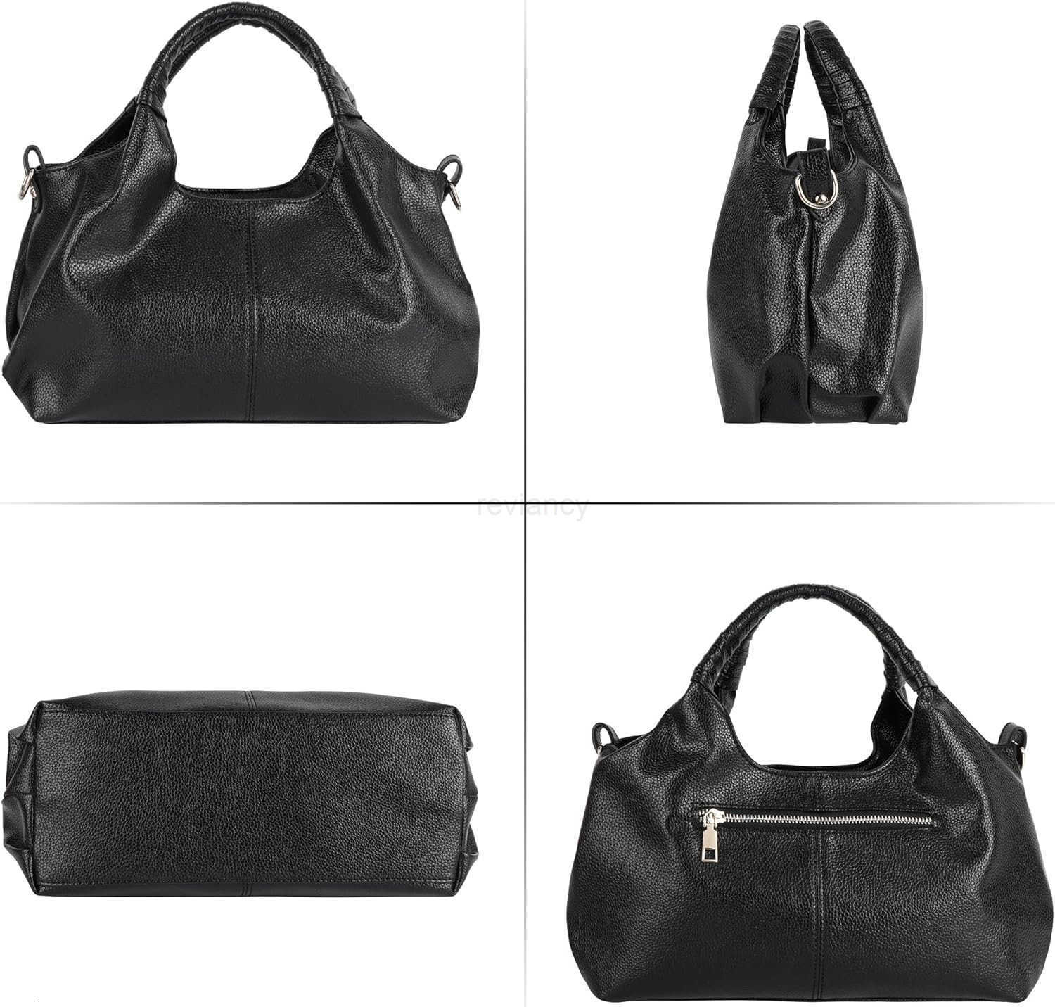 Womens Leather Handbag Purse Top Handle Satchel Bag Designer Clutch Purse Multi Pockets Crossbody Shoulder BagW250913