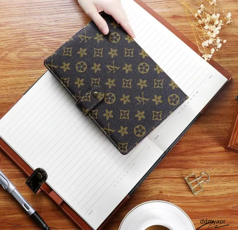 Wholesale Diary Book A5 Fashion B5 Notebook Hard Surface Copy 25K Notepad Small Portable A6 Office With Buckle Business 250818 ddmyapr