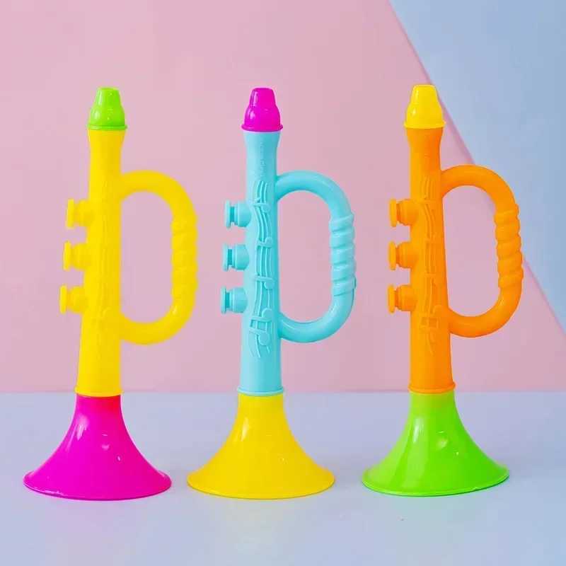 1PC Baby Music Toys Early Montessori Education Toy Colorful Children Musical Instruments for Kids Trumpet Random Color Fun Gifts C250913