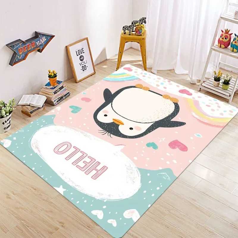 Childrens Cartoon Rug Gothc Bohemian Area Living Room Sofa Bedroom Rustic Decor Black Rug Retro Carpet Retro Home Decoration C250913