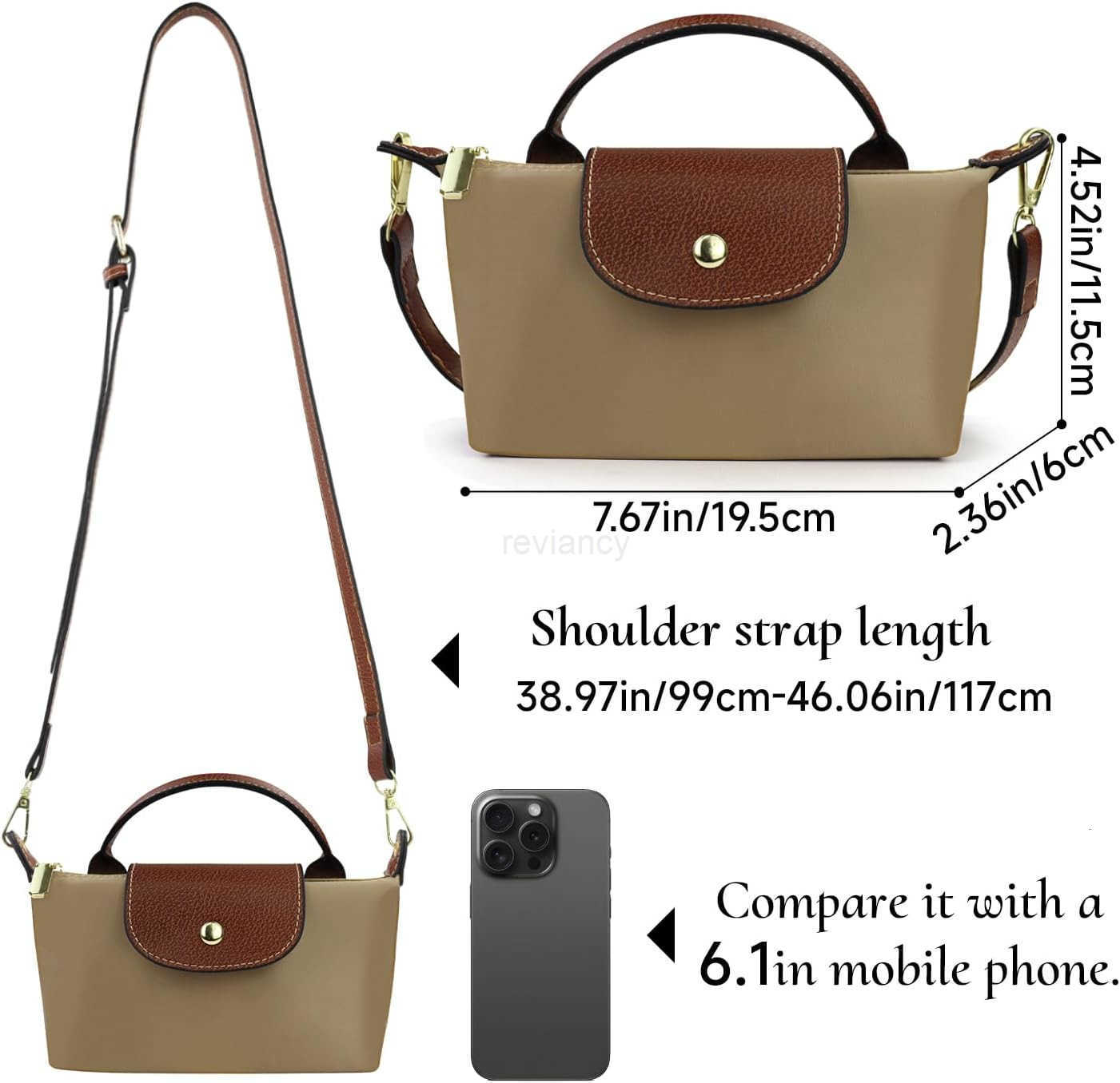 Mini Crossbody Bags for Women Top Handle Small Crossbody Purse with Adjustable Strap Nylon Small HandbagsW250913