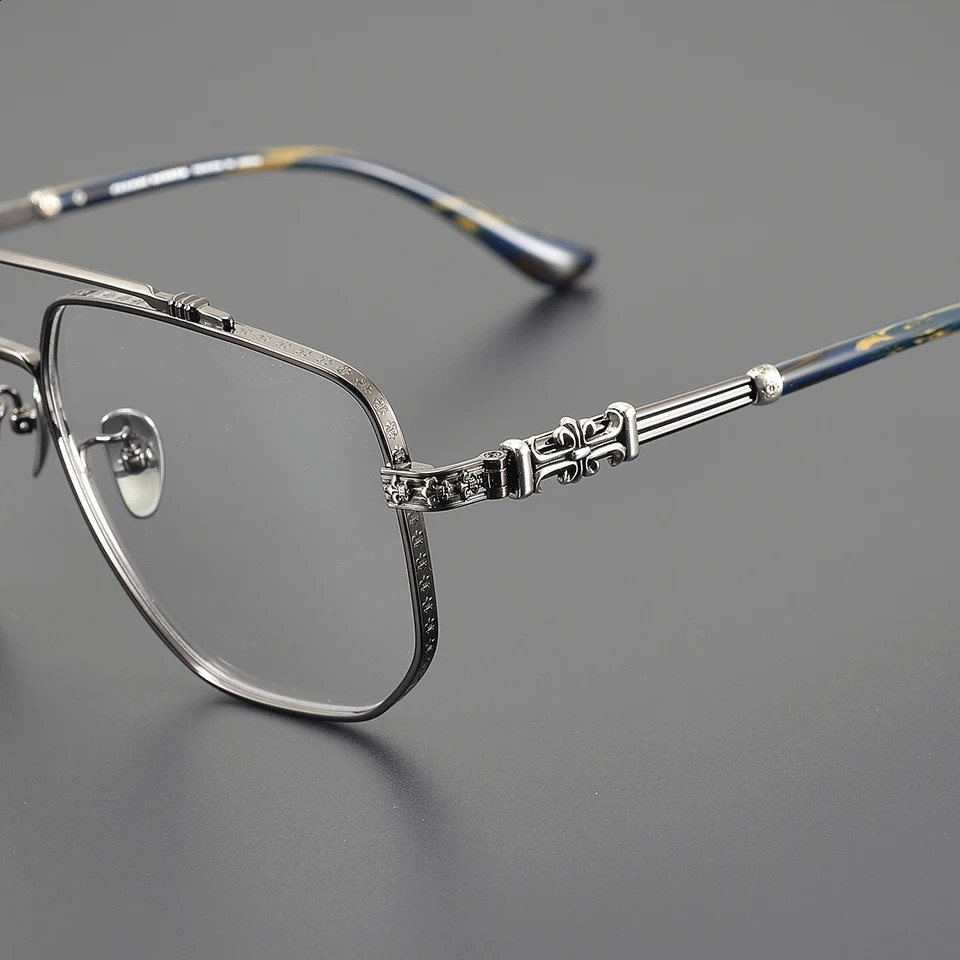 2025 Optical Fashion Pilot Men and Women Driving Prescription Glasses High Quality Polygonal Large Frame 250912