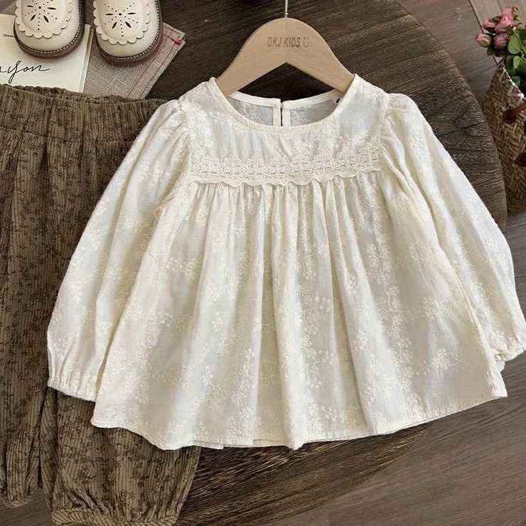 Childrens Clothing Sets Mori Doll Blouse Floral Bloomers 2pcs Sets Toddler Girl Clothes Kids Boutique Infant Designer Clothes C250913