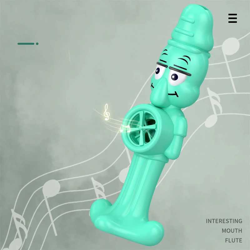 Octopusshaped Wind Instrument 3in1 WhistleTrumpetSaxophone Fun Party Interactive Prop Adorable Music Toy C250913