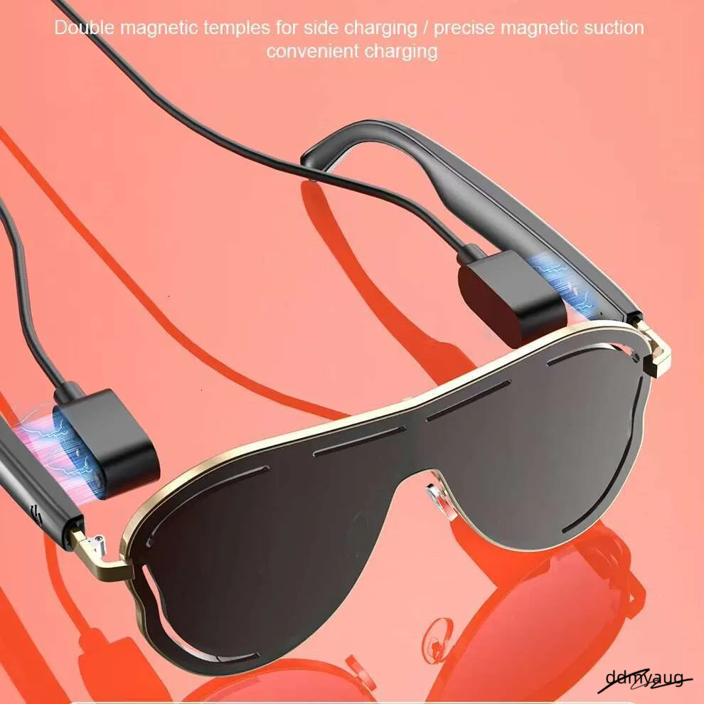AI Smart Translation Glasses - Bluetooth Sunglasses With Audio, Touch Control & UV Protection (Stainless Steel Frame) ddmyAug