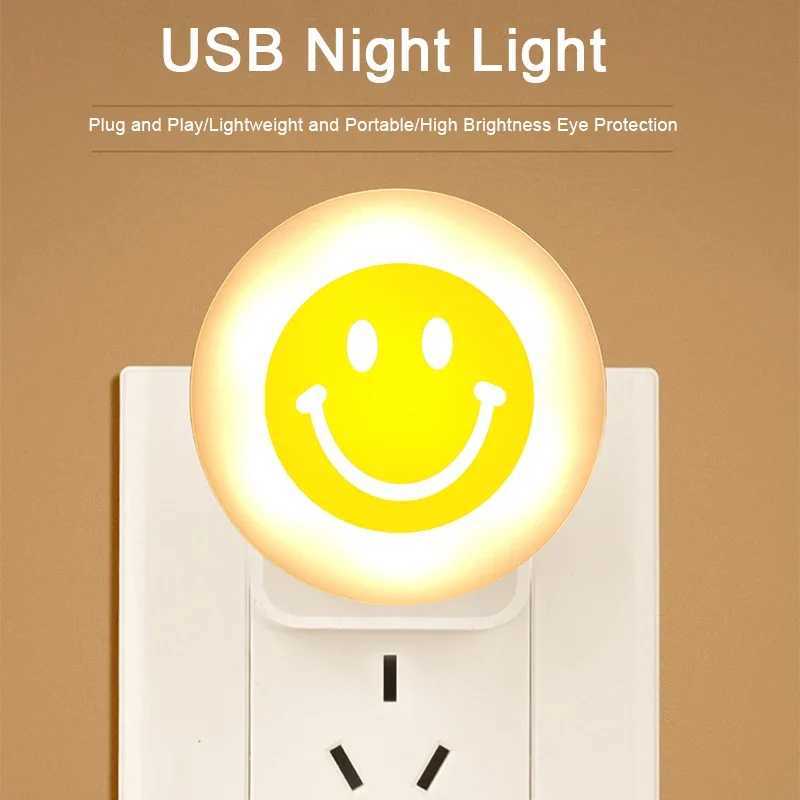 USB Night Light Mini LED Night Light USB Plug Lamp Power Bank Charging USB Book Lights Small Round Reading Eye Protection Lamps C251122