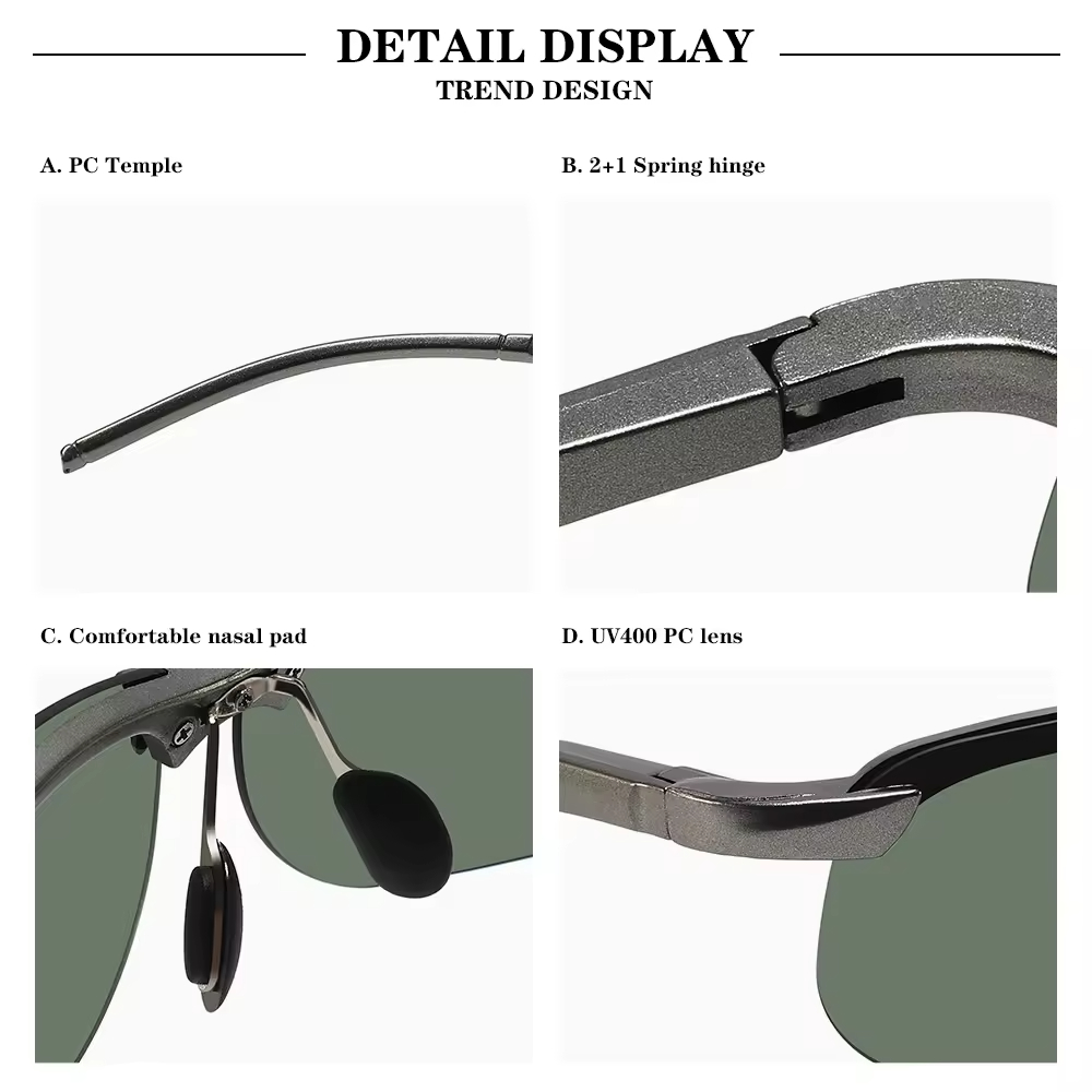 2024 luxury mens sunglasses new trend uv400 sunglasses with customized logo