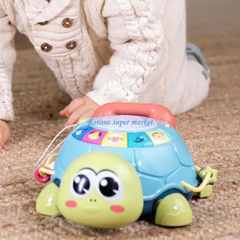 090B Telephone Toy For Toddlers Crawling Toy Baby Musical Toy Instrument Toy Cartoon Piano Early Educational Toy C250913