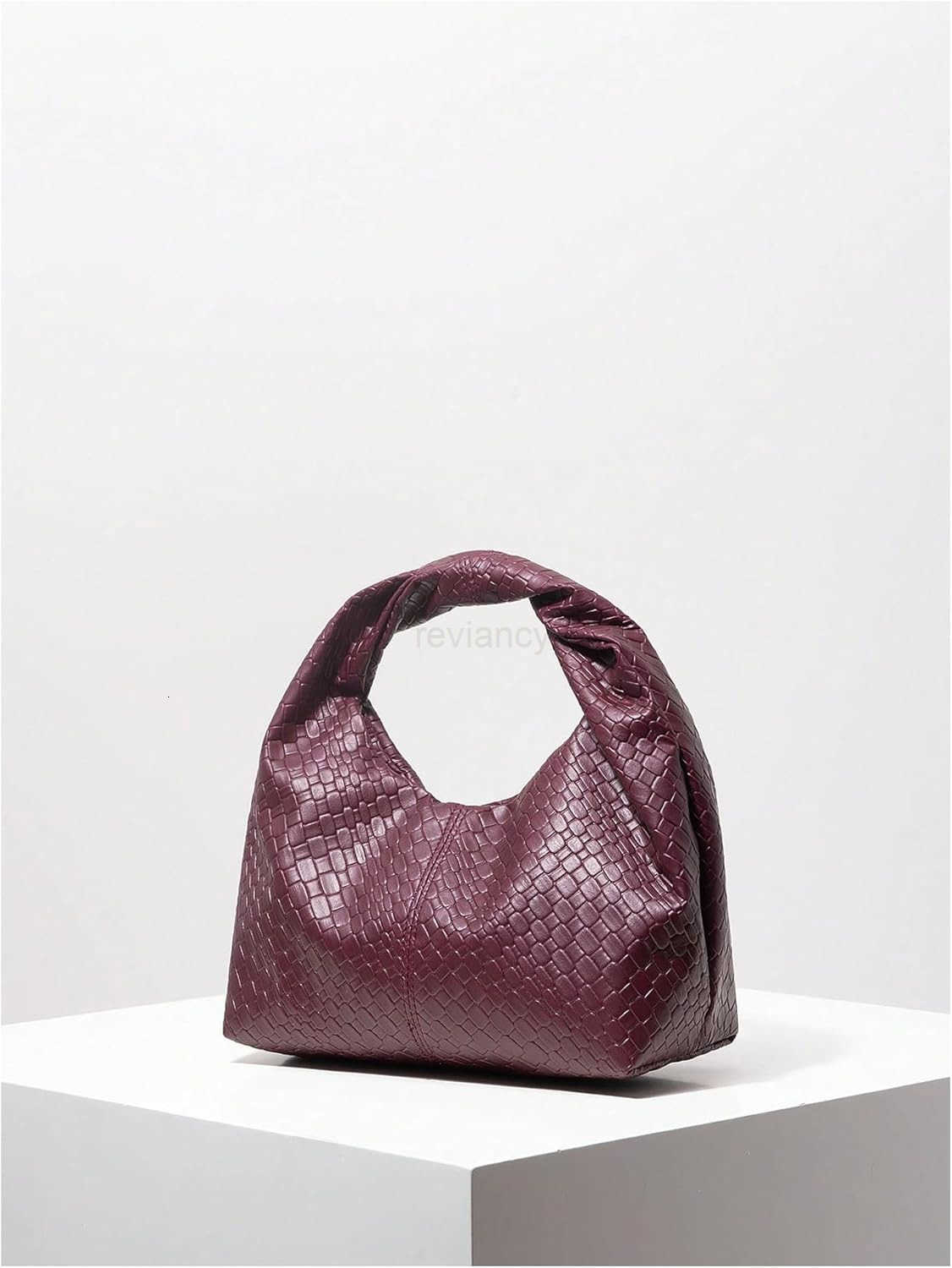 Womens Ruched Hobo Mini Handbag Clutch Purse Dumpling Pouch BagW250912