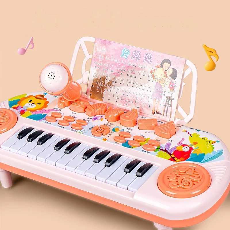 New 36key Childrens Electronic Piano with Microphone Baby Educational Electronic Piano Multifunctional Toy Musical Instrument C250913