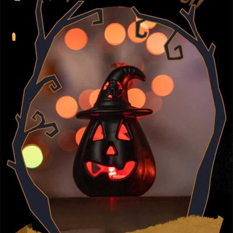 Side Pumpkin Skull Night Light Lamp Double Changing LED Night Light Room Decor Table Desk Lamps Halloween Gifts for Kids Boys C250913