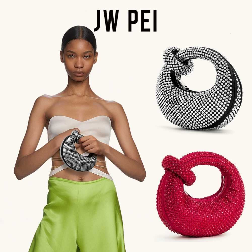 JW PEI Abacus Artificial Crystal Mini Top Handle Bag L250912