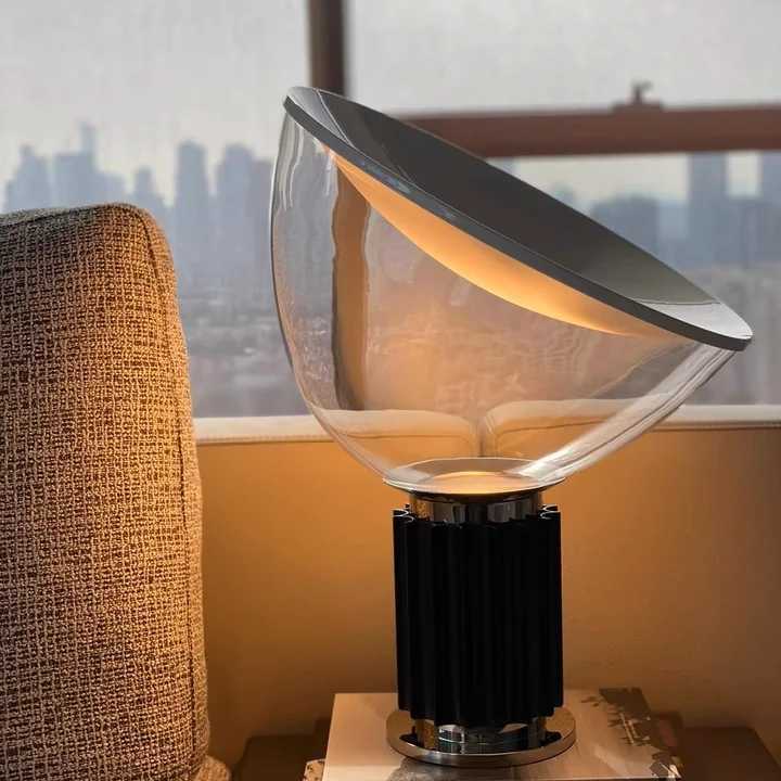 Modern ic D Tab Light Italian Design Glass Desk Reading Lamps Bedroom Living Room Home Decor Lighting Fixtures W250913