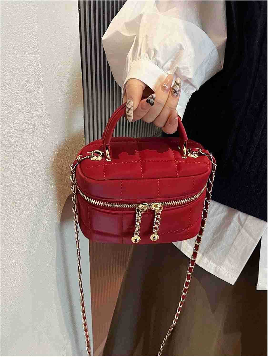 Womens Silver Top Handle Crossbody Bag Small Crocodile Embossed Satchel Bag Mini Bucket HandbagW250913