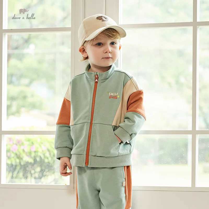 Dave Bella Childrens Suit Autumn Girls Boys TwoPiece Knit Casual Fashion Sport Outdoor DB3237043 C250913