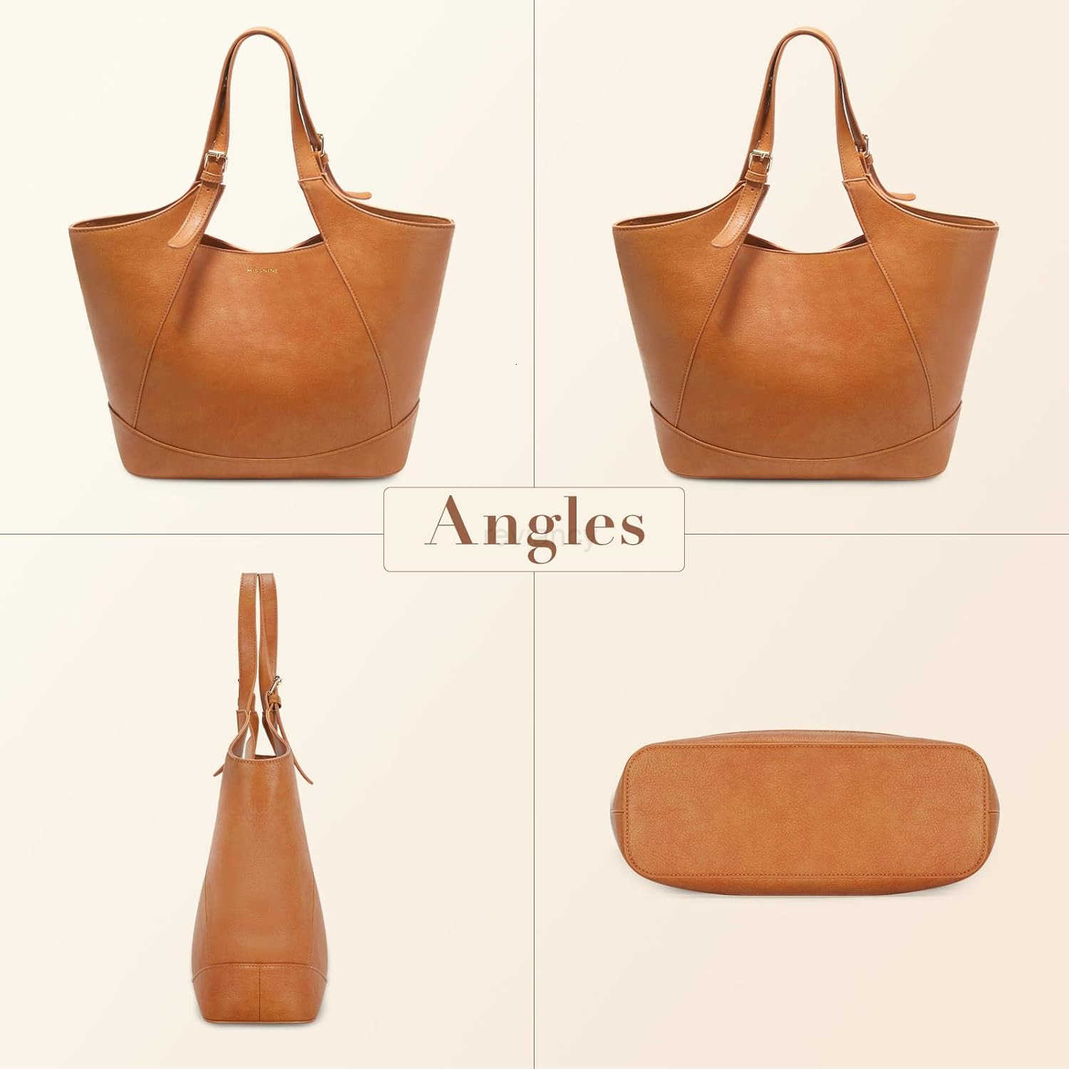 Large Tote Bag for Women Work Vegan Leather Purses for Women Ladies Travel Hobo Handbag with Adjustable TophandleW250913