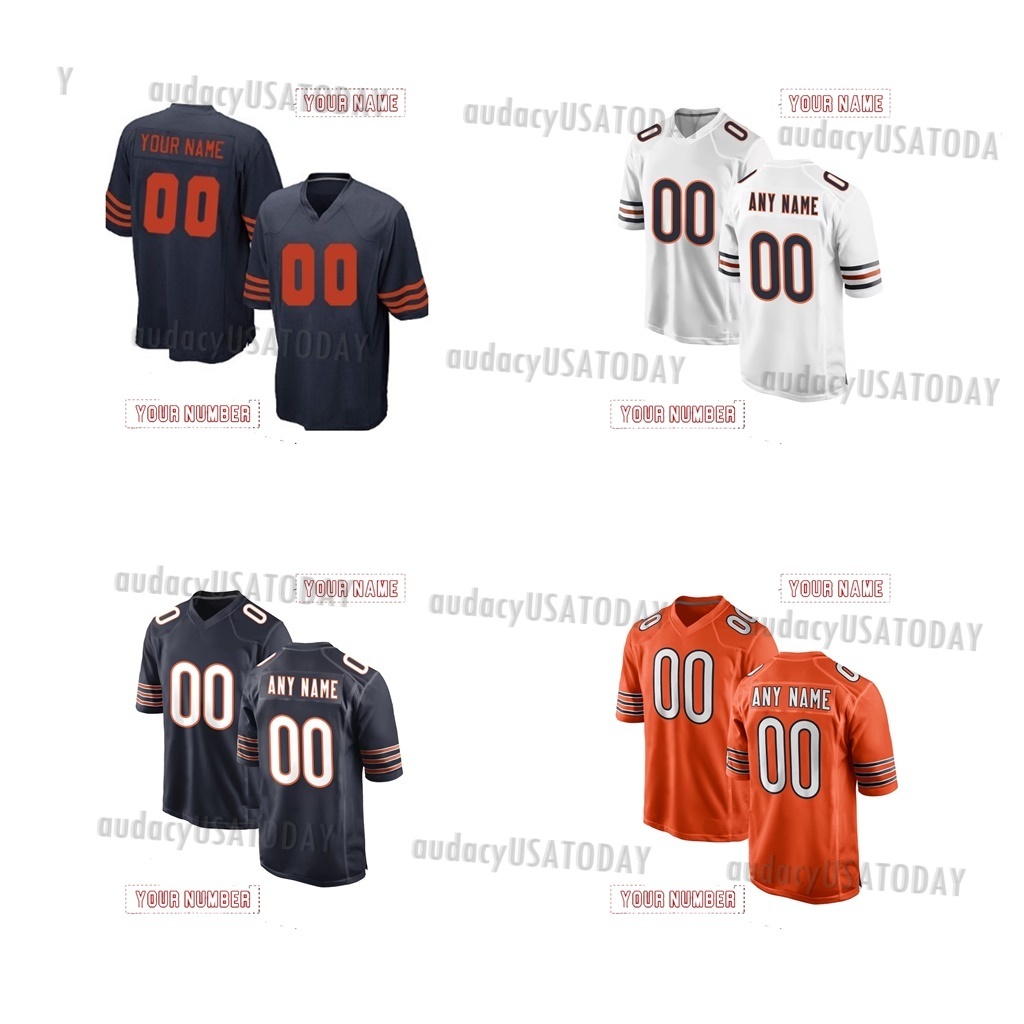 18 Caleb Williams 2025 Navy Football Jerseys Payton Urlacher Loveland Odunze Moore Bagent Singletary Kmet Hester McMichael Ditka McMahon Monangai Custom Stitched