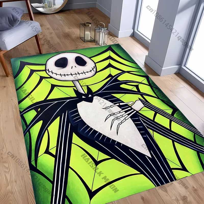 Jacks Nightmare Rug Doormat Home Runner Rug Carpet for Bedroom Indoor Outdoor Kids Play Mat Yoga Mat Halloween Christmas Gifts C250913