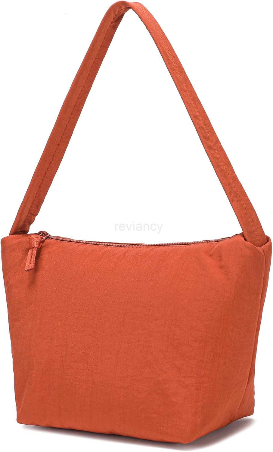 Small Nylon Shoulder Bags for Women Elegant Feminine Mini Handbags with Zipper ClosureW250913