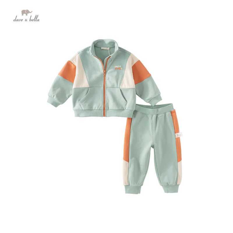 Dave Bella Childrens Suit Autumn Girls Boys TwoPiece Knit Casual Fashion Sport Outdoor DB3237043 C250913