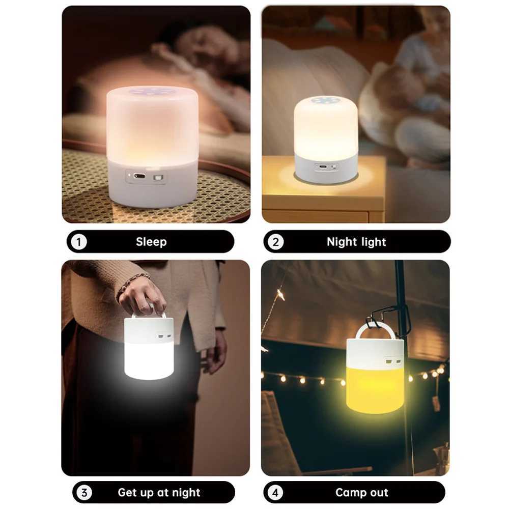 Touch night light Three kinds of light touch adjustment Soft light irradiation let you sleep comfortably C250913