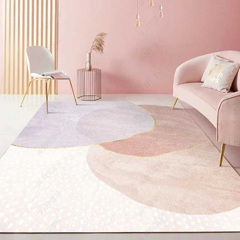 Pink Girl Modern Carpet for Living Room Home Decoration Children Carpets for Rooms Large Area Rug Cute Door Mat Non Slip Carpet C250913