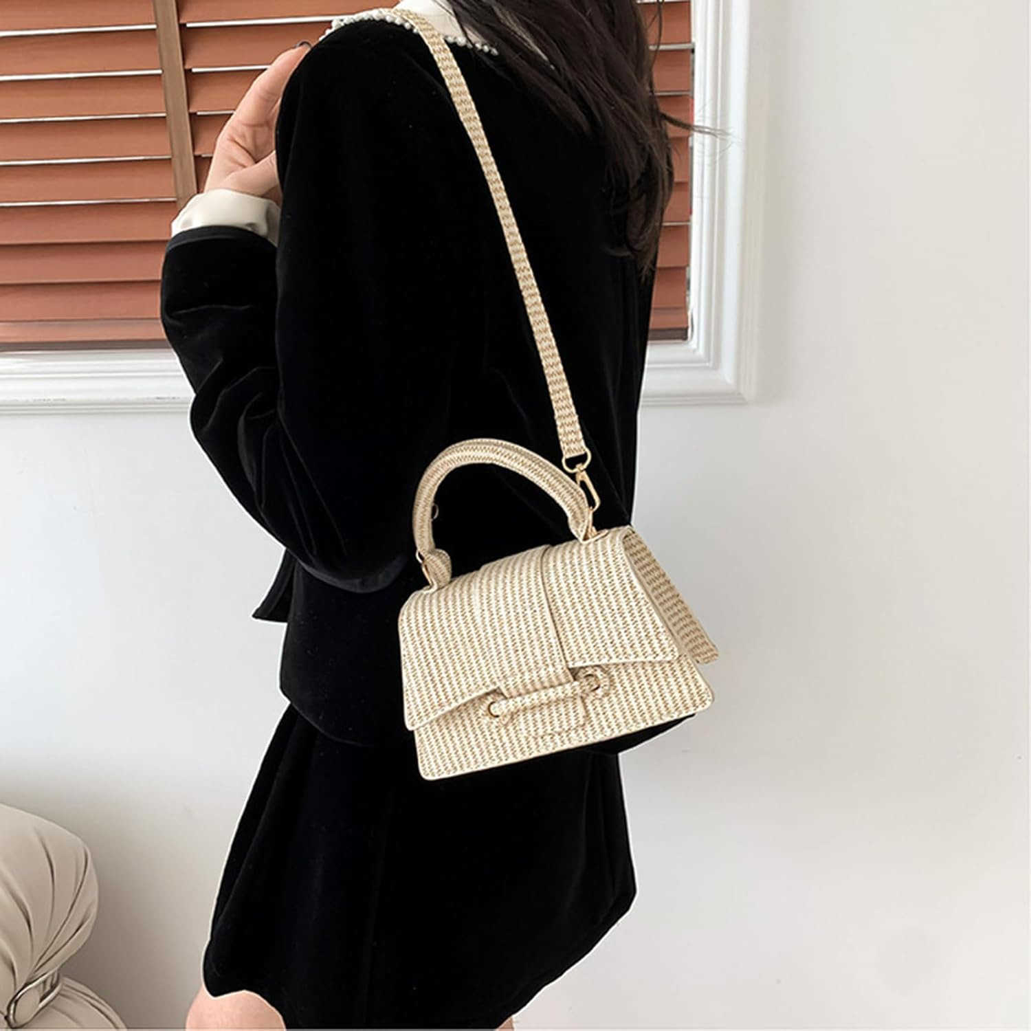 Mini Handbag Purse for Women PU Leather Top Handle Evening BagCute Small Crossbody Clutch WalletW250913