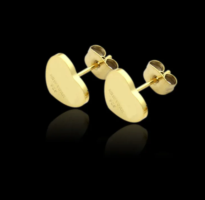 Hot Designer Heart Designer Luxury Jewelry Dia Letter Hoop Earrings Studs Classic Simple Lock Earring Sier Women C-shaped Drop Earrings Jewelry Gift