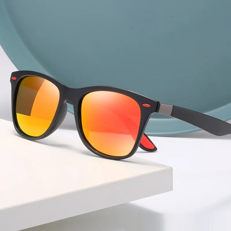 Magnetic Chain Polarized Retro Sunglasses UV400 TR90 Frame For Men Women Y2K Style Driving Fishing