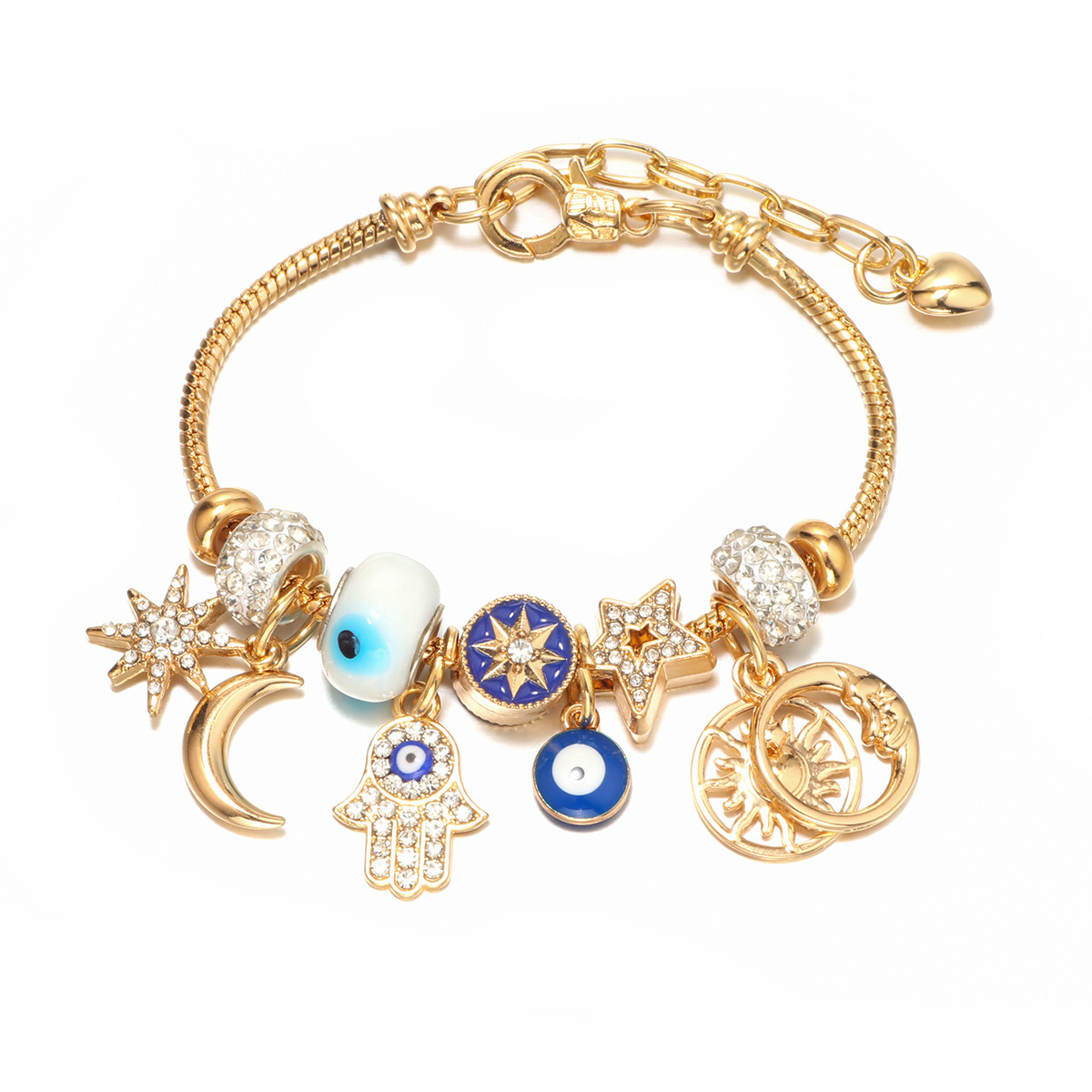 New Pan Style Multi-Element DIY for Women, Light Niche Fairy Tale Dream World Bracelet ddmymoon