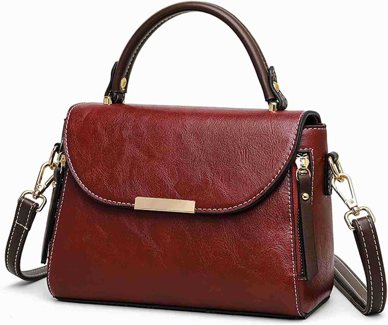 Small Satchel Purses for Women with Top Handle Womens Crossbody Shoulder HandbagsW250913