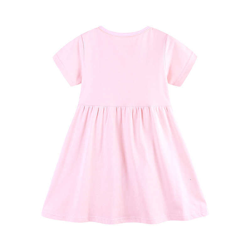 Girl's Dresses Girls' Dress Fashion Cartoon Print Princess Dress 25 Summer New Children's Dress