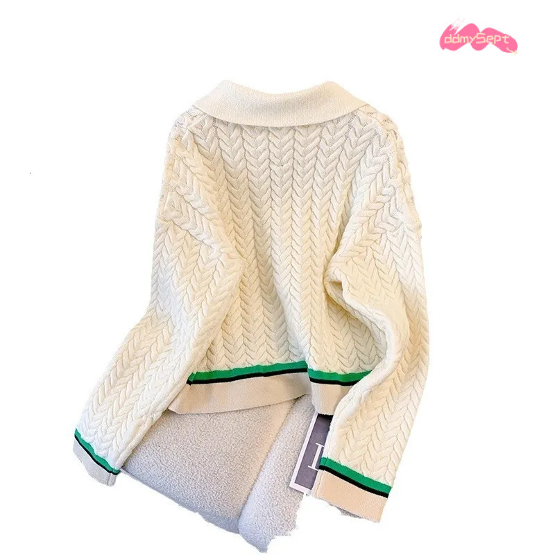 Xiaoxiangfeng Knitted Suit Womens Autumn Highend Elegant Casual Fashion Wideleg Pants Twopiece Set 250718 ddmythur