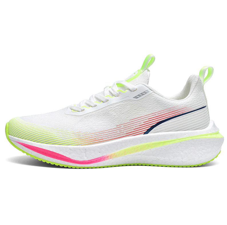 Free shipping fashionable lightweight color block unisex casual shoes mesh breathable soft sole running trainers sizes 36-45 hot sale
