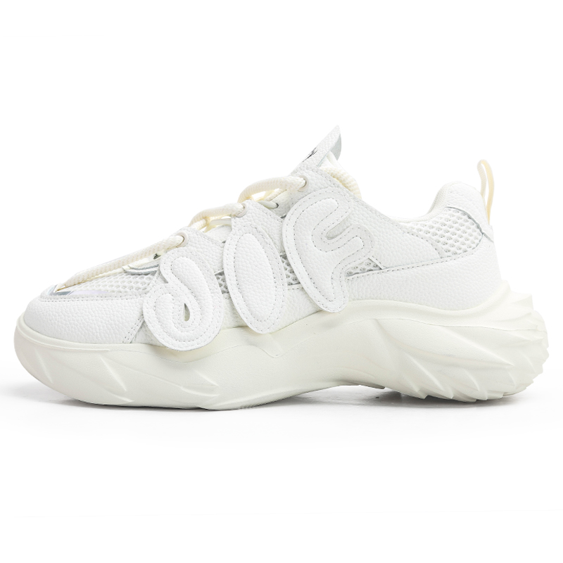 Jifffly Dad for Women Summer 2025 New Trendy Brand Versatile White Sneakers Couple Sports Shoes