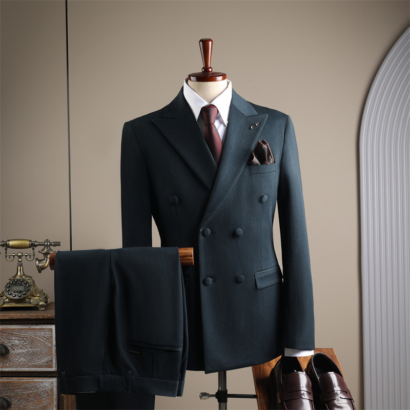 H880Business casual suits for men, two-piece suits for groom and groomsmen at weddings