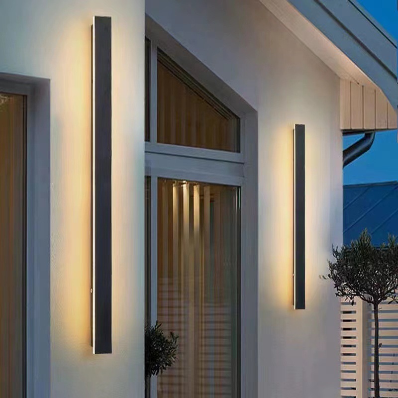 Rustic Aesthetic Long Strips LED Light Panels Durable Weather Resistant Indoor/Outdoor Use-HN